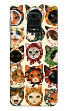Cool Cat Redmi Note 9 Pro/Pro Max Hard Case Back Cover by Casekaro