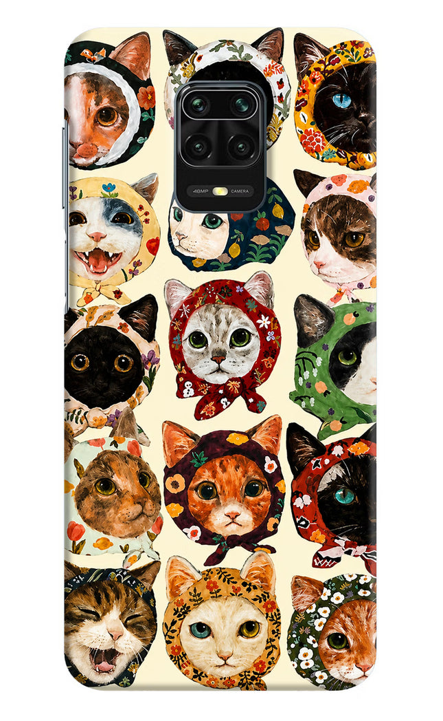 Cool Cat Redmi Note 9 Pro/Pro Max Hard Case Back Cover by Casekaro