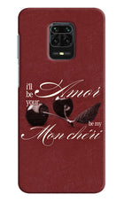 Velvet Cherry Redmi Note 9 Pro/Pro Max Hard Case Back Cover by Casekaro