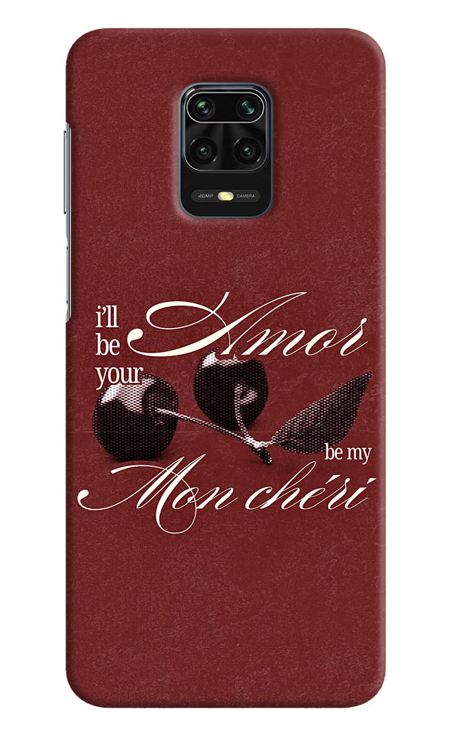 Velvet Cherry Redmi Note 9 Pro/Pro Max Hard Case Back Cover by Casekaro