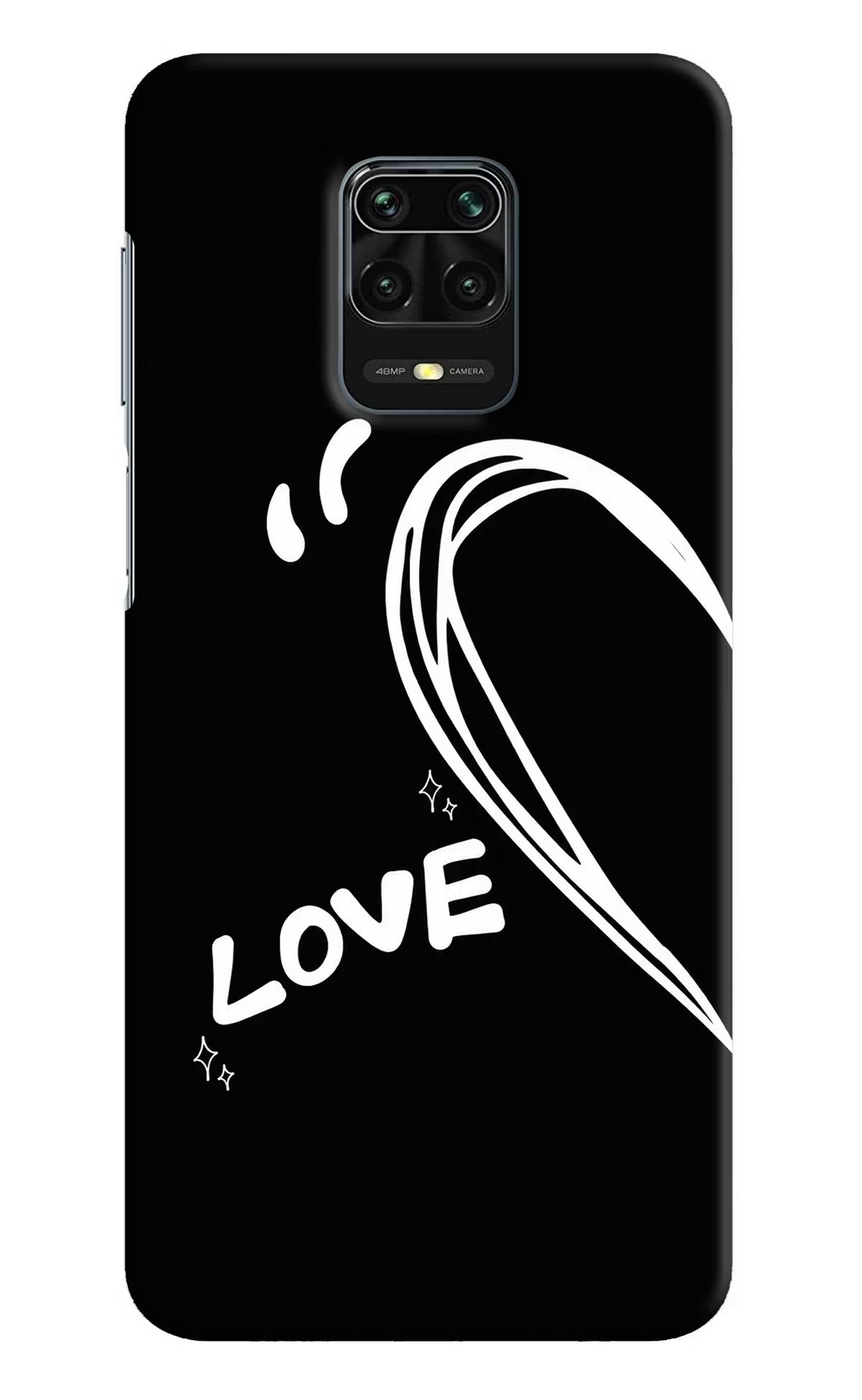 Love Line Redmi Note 9 Pro/Pro Max Back Cover