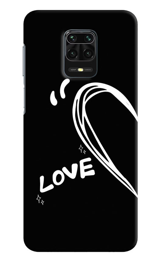 Love Line Redmi Note 9 Pro/Pro Max Hard Case Back Cover by Casekaro
