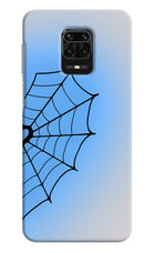 Blue Web Redmi Note 9 Pro/Pro Max Hard Case Back Cover by Casekaro