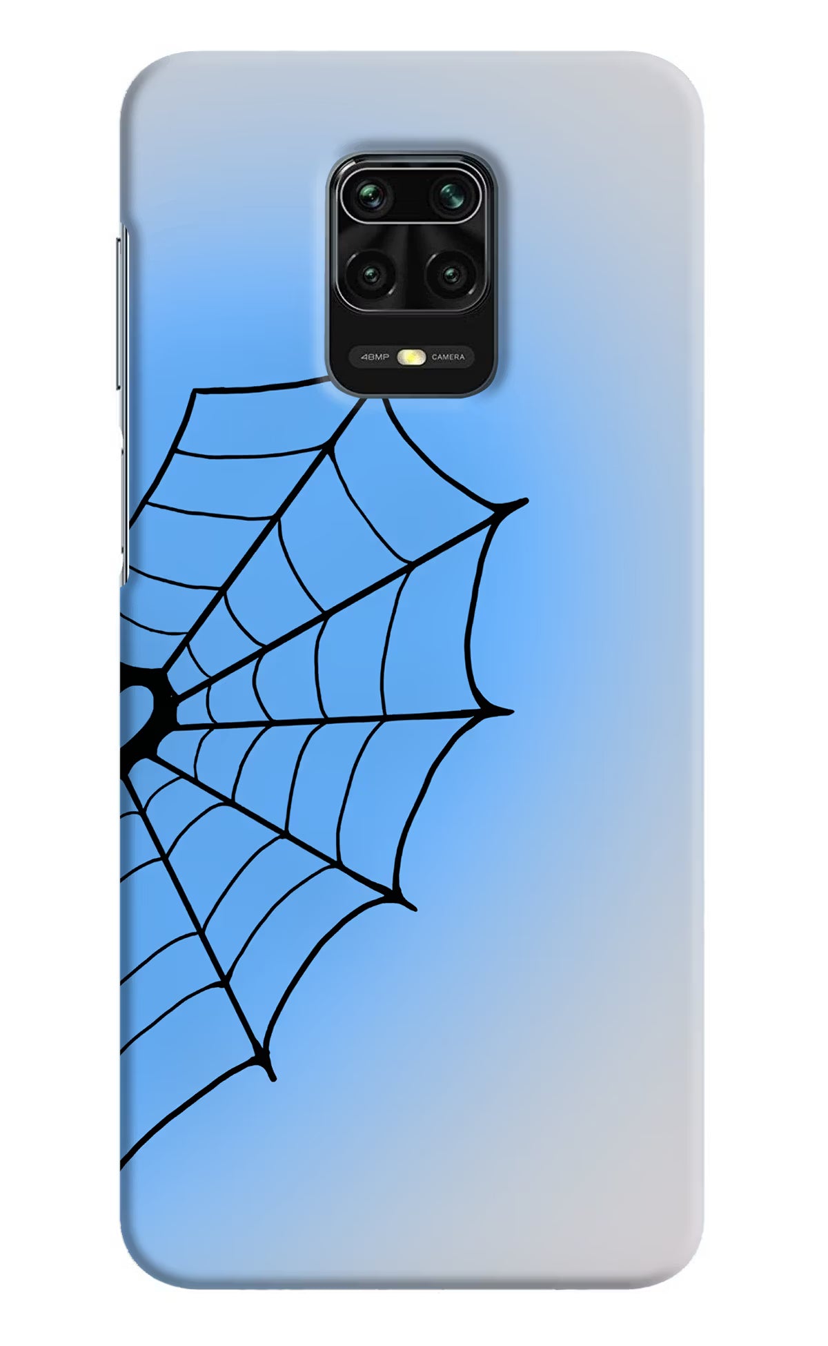 Blue Web Redmi Note 9 Pro/Pro Max Back Cover