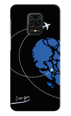Love Orbit Redmi Note 9 Pro/Pro Max Hard Case Back Cover by Casekaro