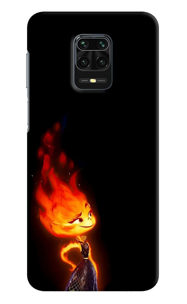 Ember Flame Redmi Note 9 Pro/Pro Max Hard Case Back Cover by Casekaro