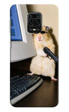 Hacker Hamster Redmi Note 9 Pro/Pro Max Hard Case Back Cover by Casekaro