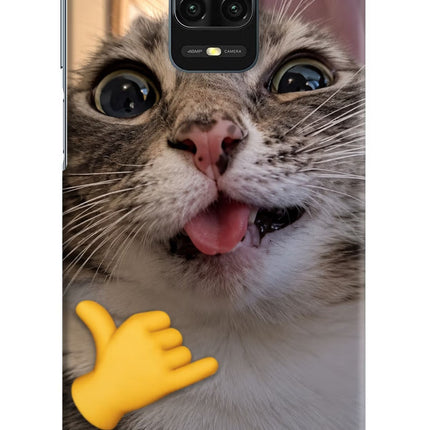 Silly Cat Call Redmi Note 9 Pro/Pro Max Hard Case Back Cover by Casekaro