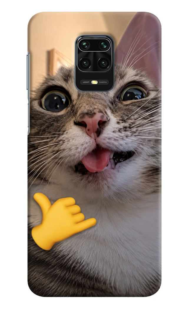 Silly Cat Call Redmi Note 9 Pro/Pro Max Hard Case Back Cover by Casekaro