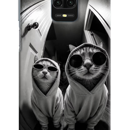 Hood Cats Redmi Note 9 Pro/Pro Max Hard Case Back Cover by Casekaro