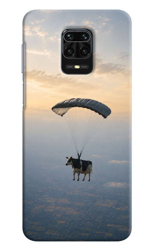 Skydiving Cow Redmi Note 9 Pro/Pro Max Hard Case Back Cover by Casekaro