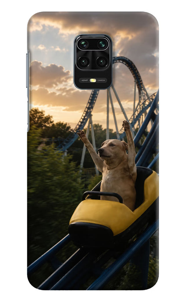 Rollercoaster Dog Redmi Note 9 Pro/Pro Max Hard Case Back Cover by Casekaro