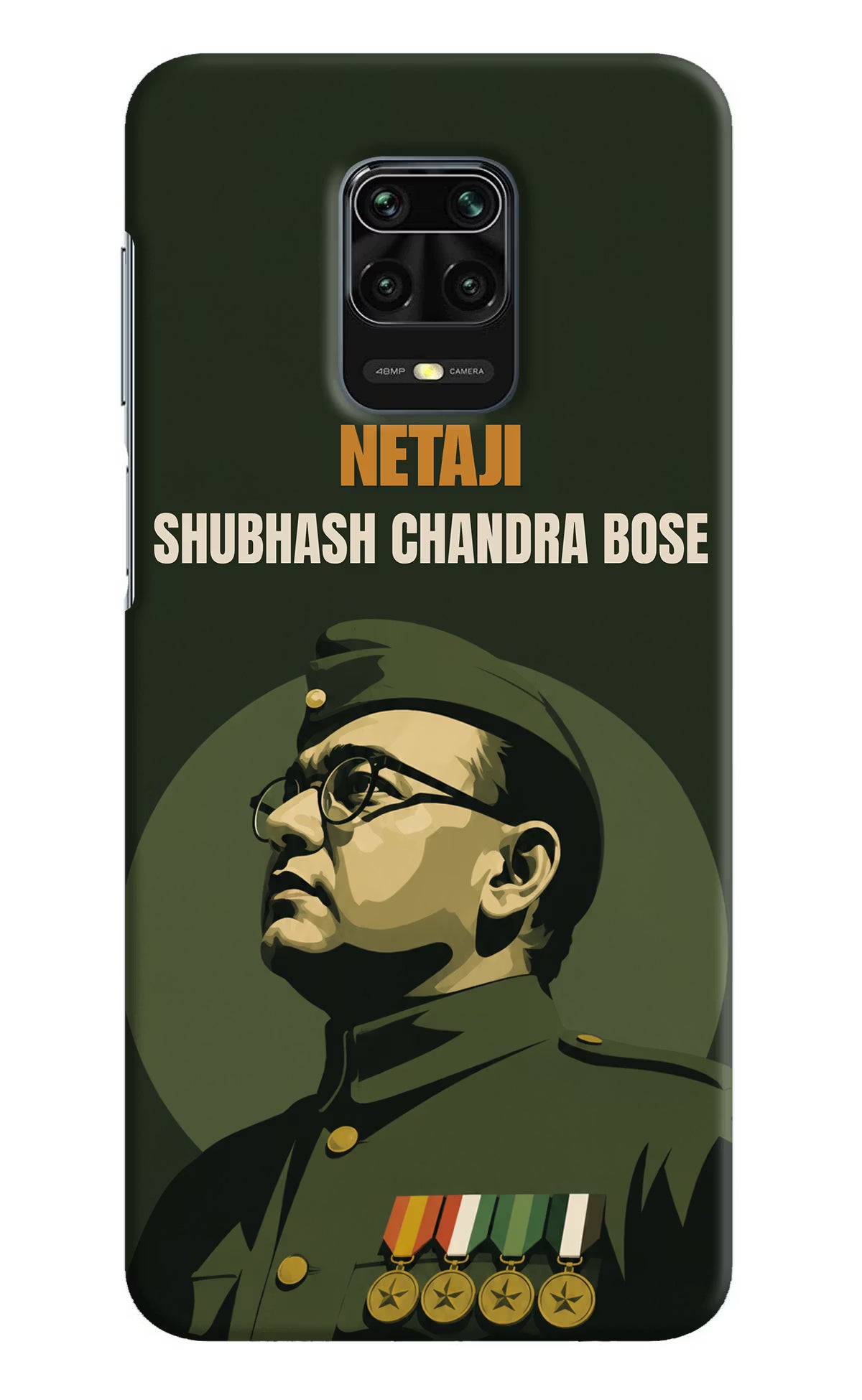 Netaji Legacy Redmi Note 9 Pro/Pro Max Back Cover