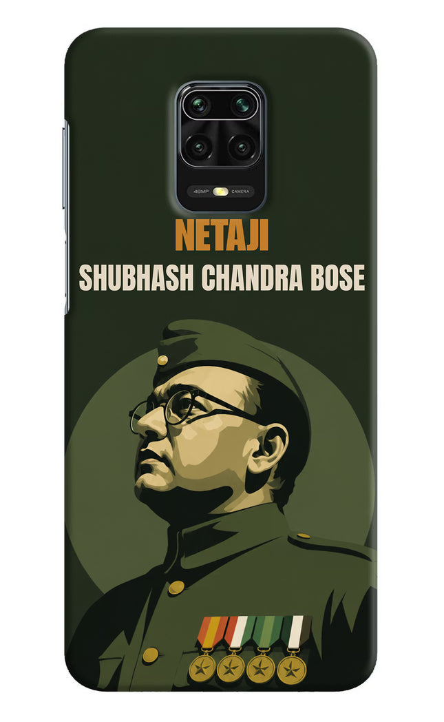 Netaji Legacy Redmi Note 9 Pro/Pro Max Back Cover