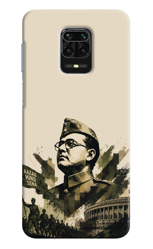 Netaji Rising Redmi Note 9 Pro/Pro Max Back Cover