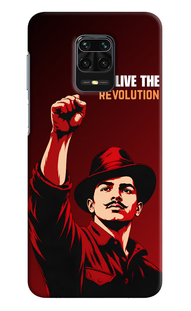 Bhagat Singh Revolution Redmi Note 9 Pro/Pro Max Back Cover