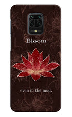 Bloom Redmi Note 9 Pro/Pro Max Hard Case Back Cover by Casekaro