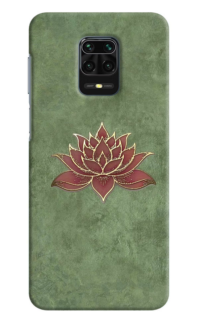 Lotus Grace Redmi Note 9 Pro/Pro Max Hard Case Back Cover by Casekaro