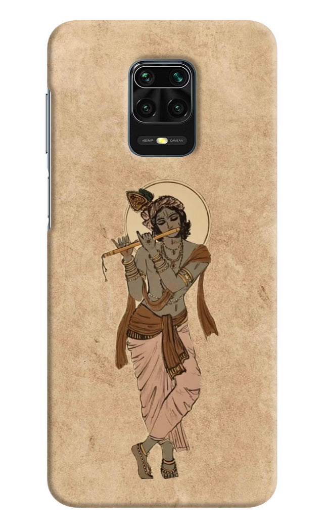 Krishna Redmi Note 9 Pro/Pro Max Hard Case Back Cover by Casekaro