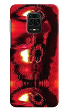 Fire Eye Redmi Note 9 Pro/Pro Max Hard Case Back Cover by Casekaro