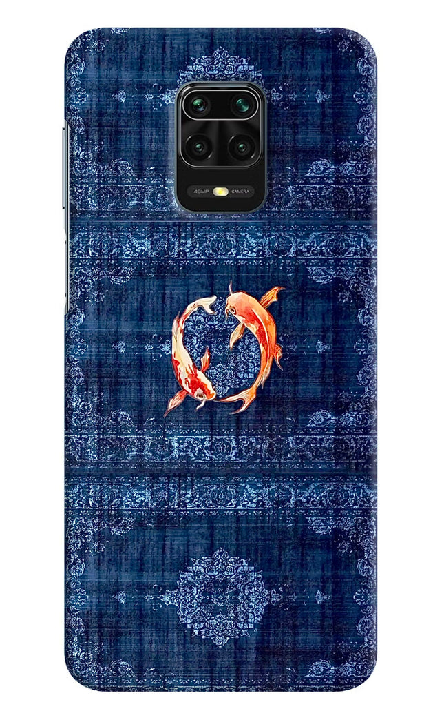 Koi Blue Redmi Note 9 Pro/Pro Max Hard Case Back Cover by Casekaro