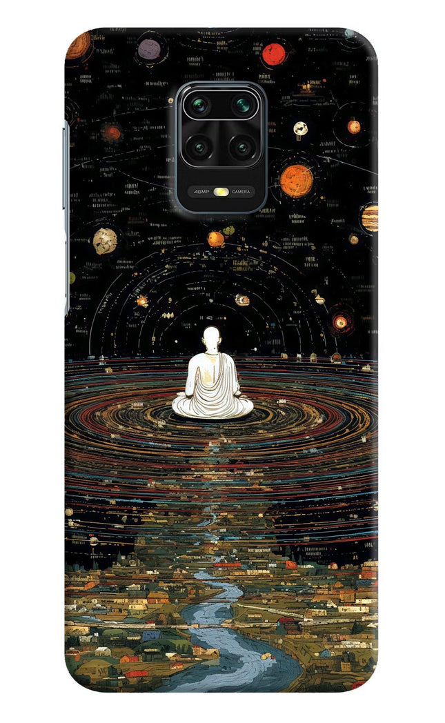 Space Monk Redmi Note 9 Pro/Pro Max Hard Case Back Cover by Casekaro