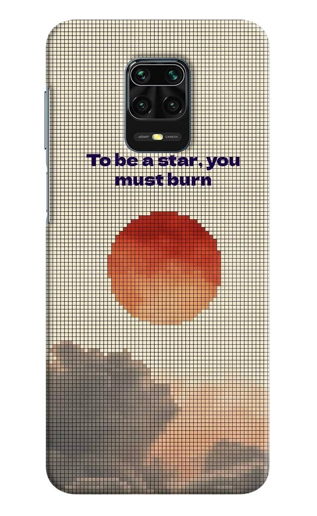 Pixel Sun Redmi Note 9 Pro/Pro Max Hard Case Back Cover by Casekaro