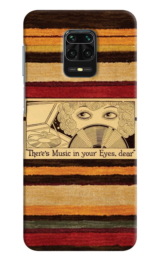 Vinyl Stripes Redmi Note 9 Pro/Pro Max Hard Case Back Cover by Casekaro