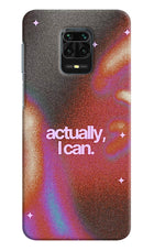 Pink Aura Redmi Note 9 Pro/Pro Max Hard Case Back Cover by Casekaro