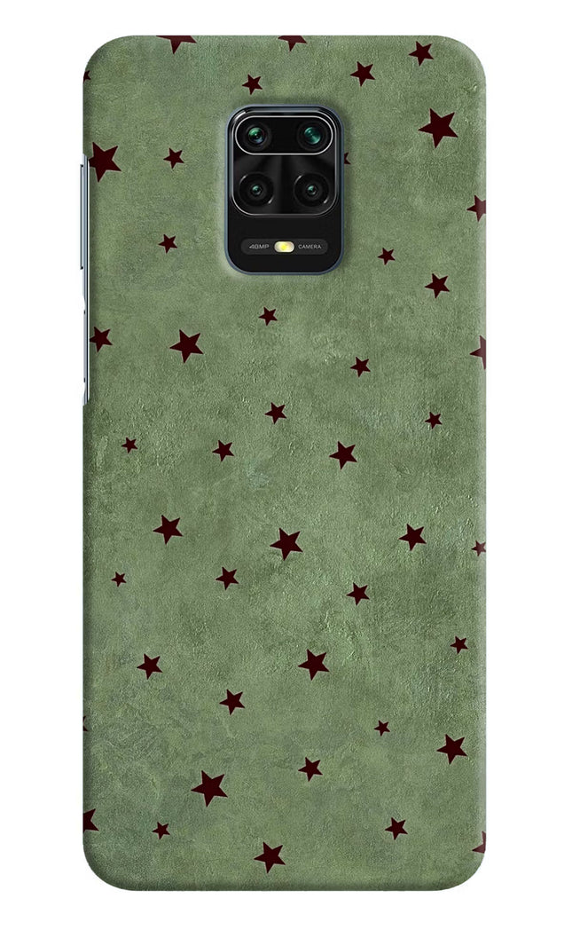 Green Stars Redmi Note 9 Pro/Pro Max Hard Case Back Cover by Casekaro