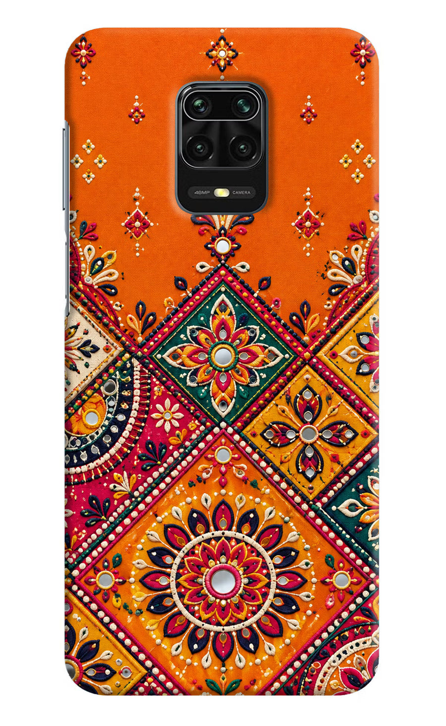 Kutch Glow Redmi Note 9 Pro/Pro Max Back Cover, Hard case