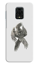 Accurate Angel Redmi Note 9 Pro/Pro Max Hard Case Back Cover by Casekaro