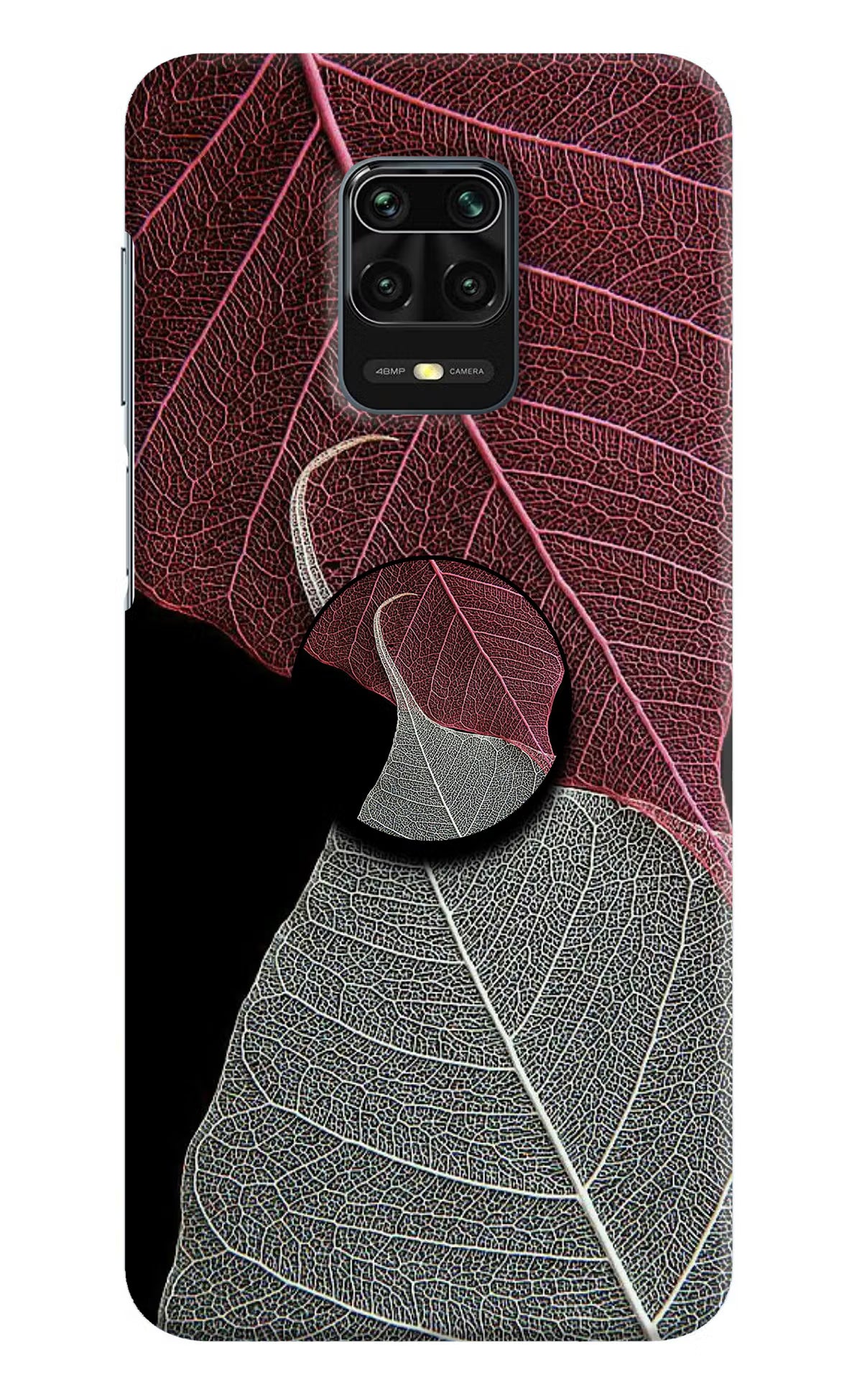 Leaf Pattern Redmi Note 9 Pro/Pro Max Pop Case by Casekaro