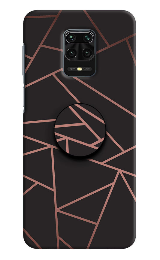 Geometric Pattern Redmi Note 9 Pro/Pro Max Pop Case by Casekaro