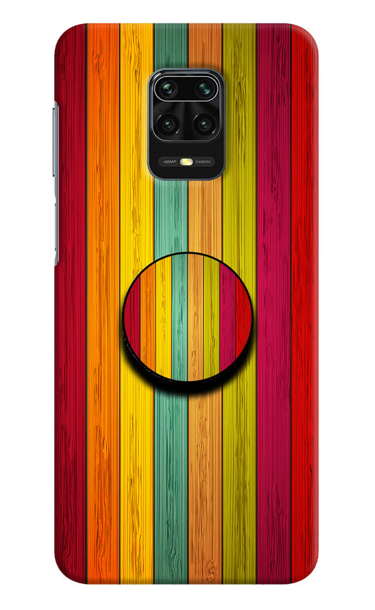 Multicolor Wooden Redmi Note 9 Pro/Pro Max Pop Case by Casekaro