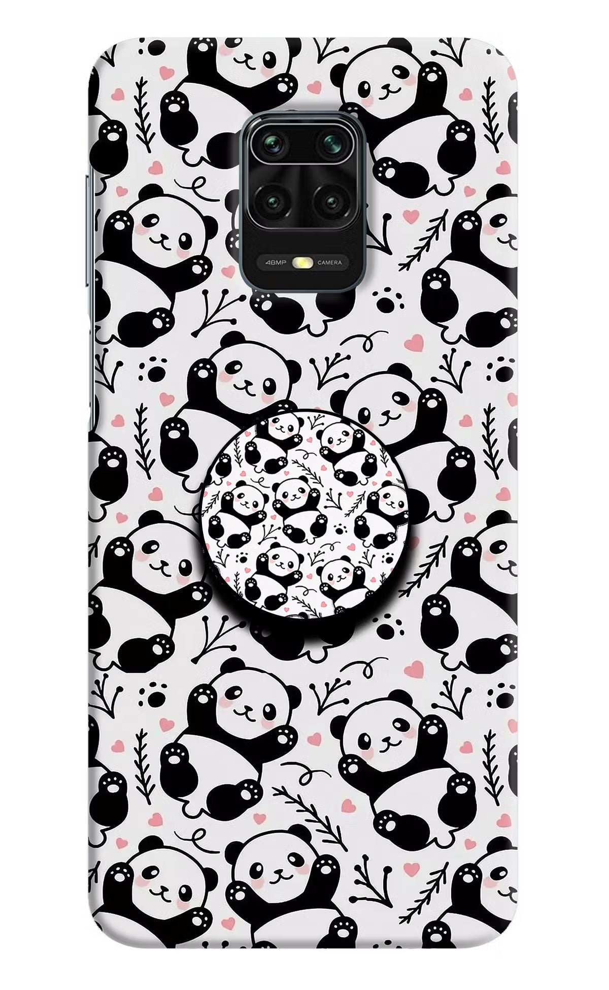Cute Panda Redmi Note 9 Pro/Pro Max Pop Case by Casekaro