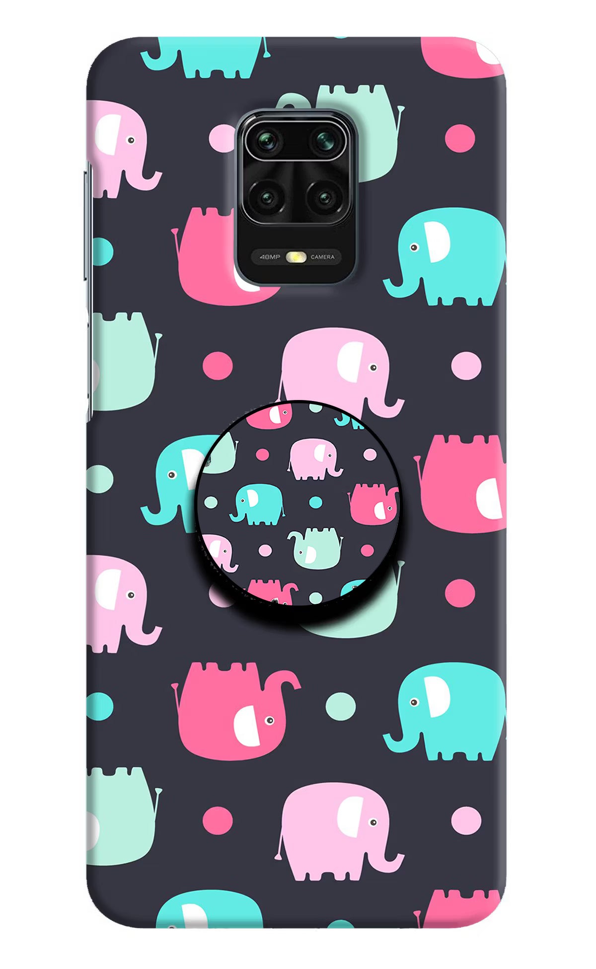 Baby Elephants Redmi Note 9 Pro/Pro Max Pop Case by Casekaro