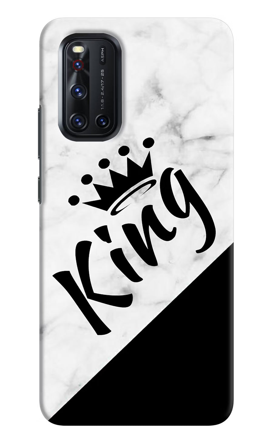 King Vivo V19 Back Cover, Hard case