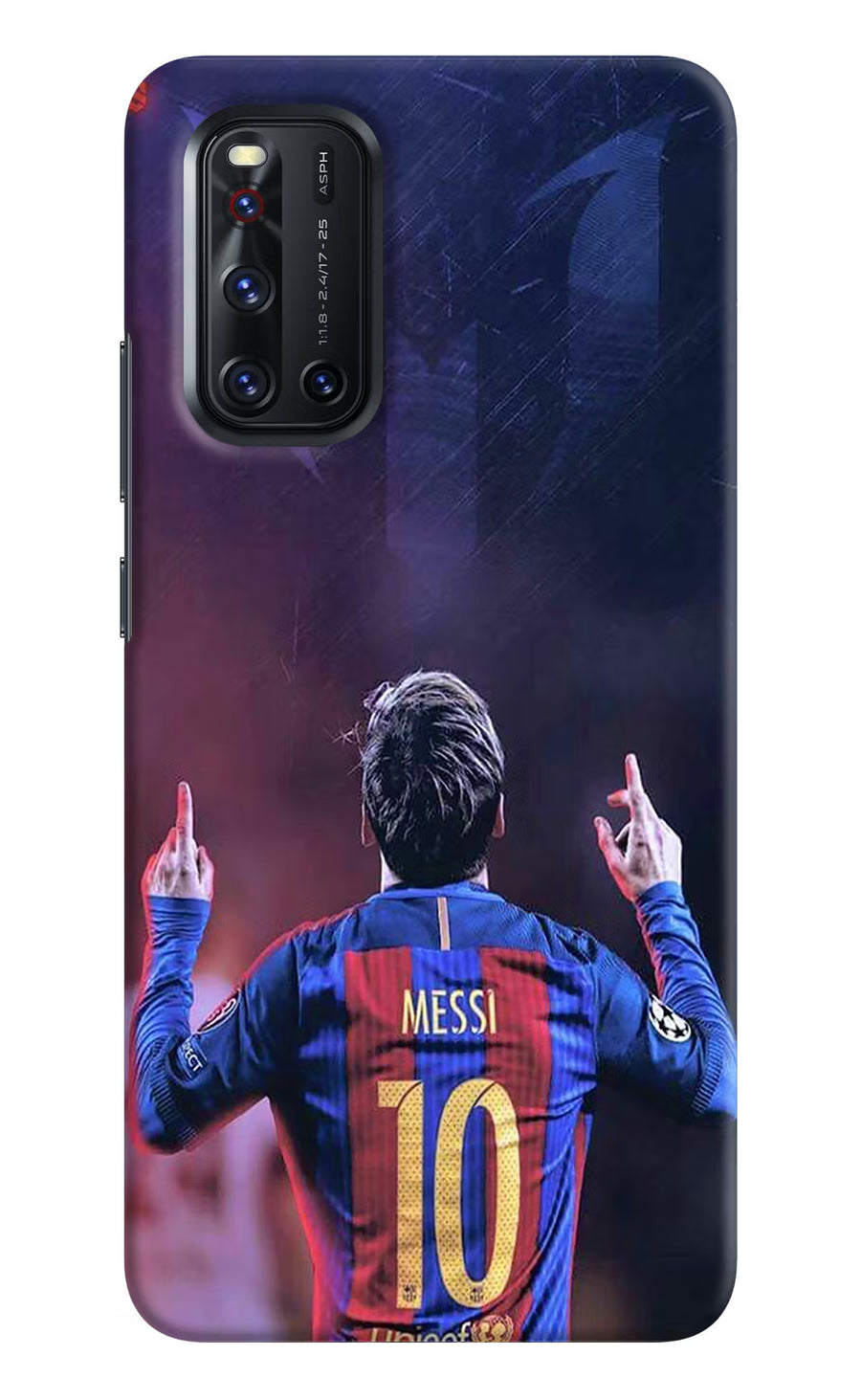 Messi Vivo V19 Back Cover, Hard case