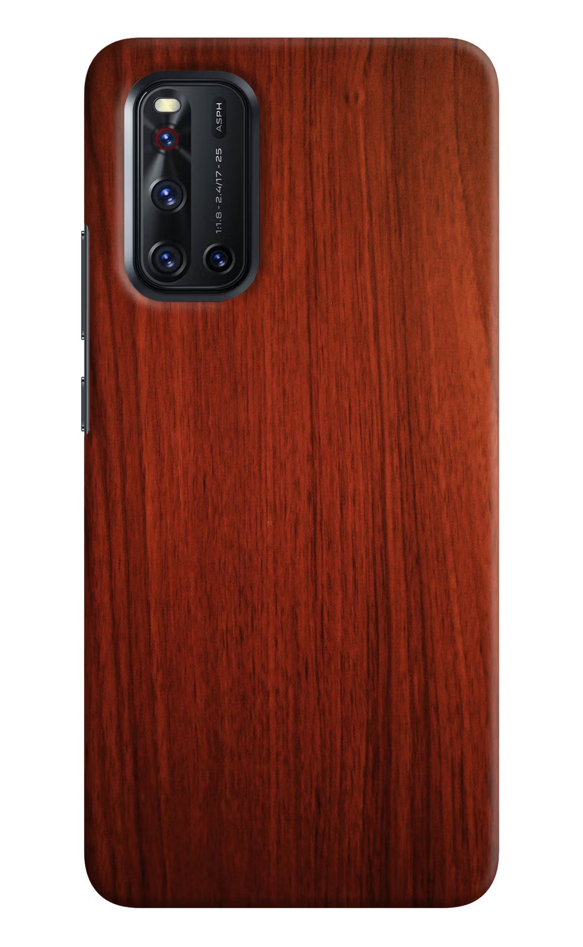 Wooden Plain Pattern Vivo V19 Hard Case Back Cover by Casekaro
