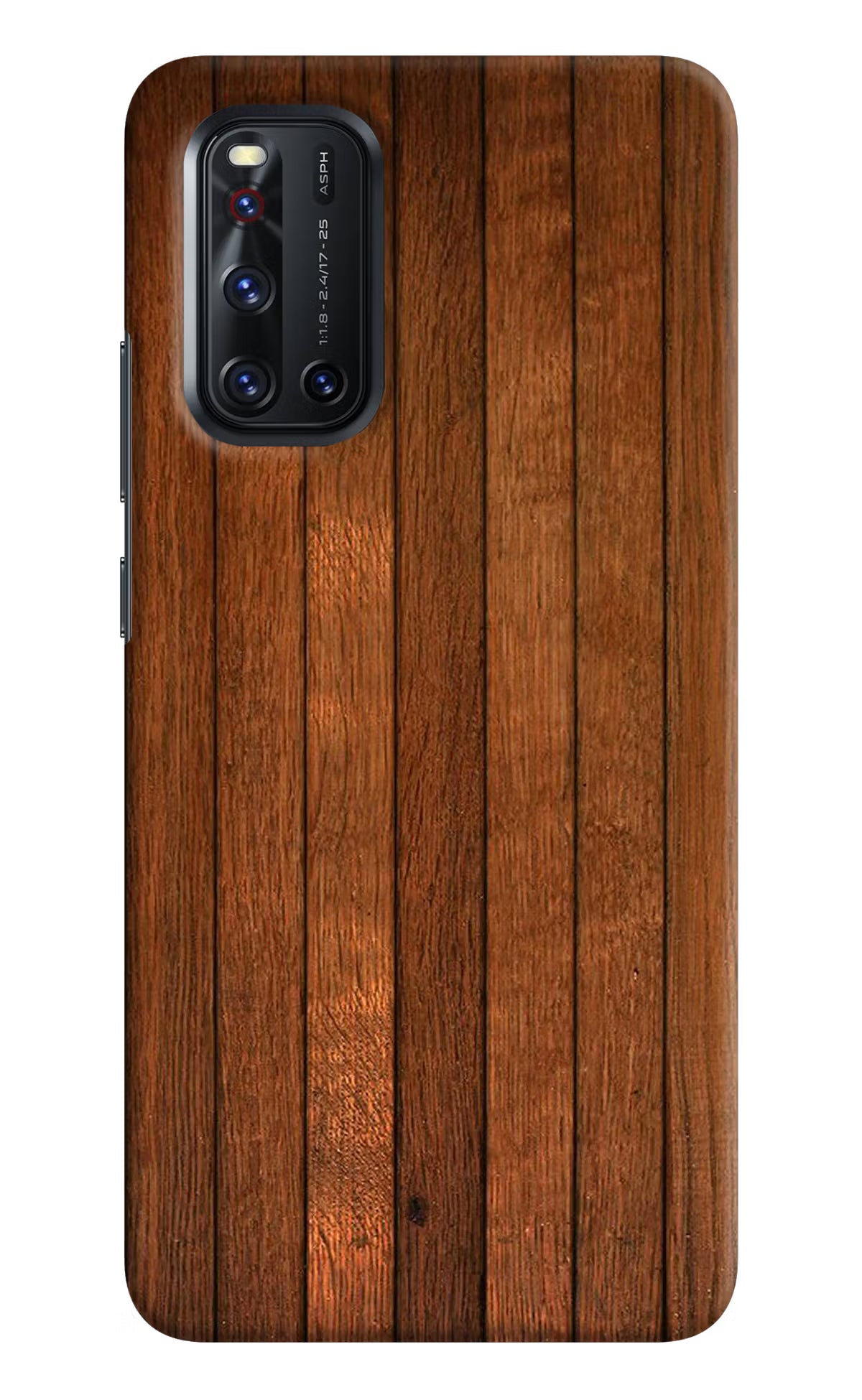 Wooden Artwork Bands Vivo V19 Hard Case Back Cover by Casekaro
