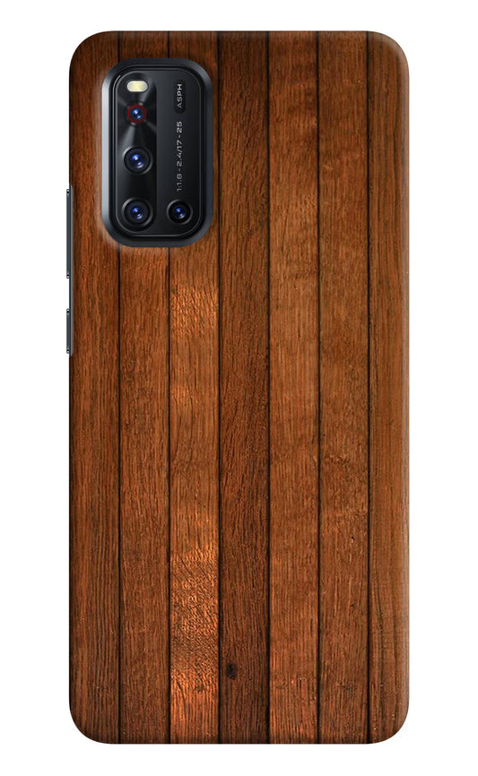 Wooden Artwork Bands Vivo V19 Hard Case Back Cover by Casekaro