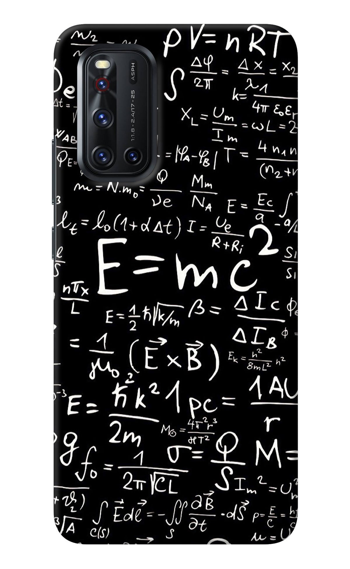 Physics Albert Einstein Formula Vivo V19 Back Cover