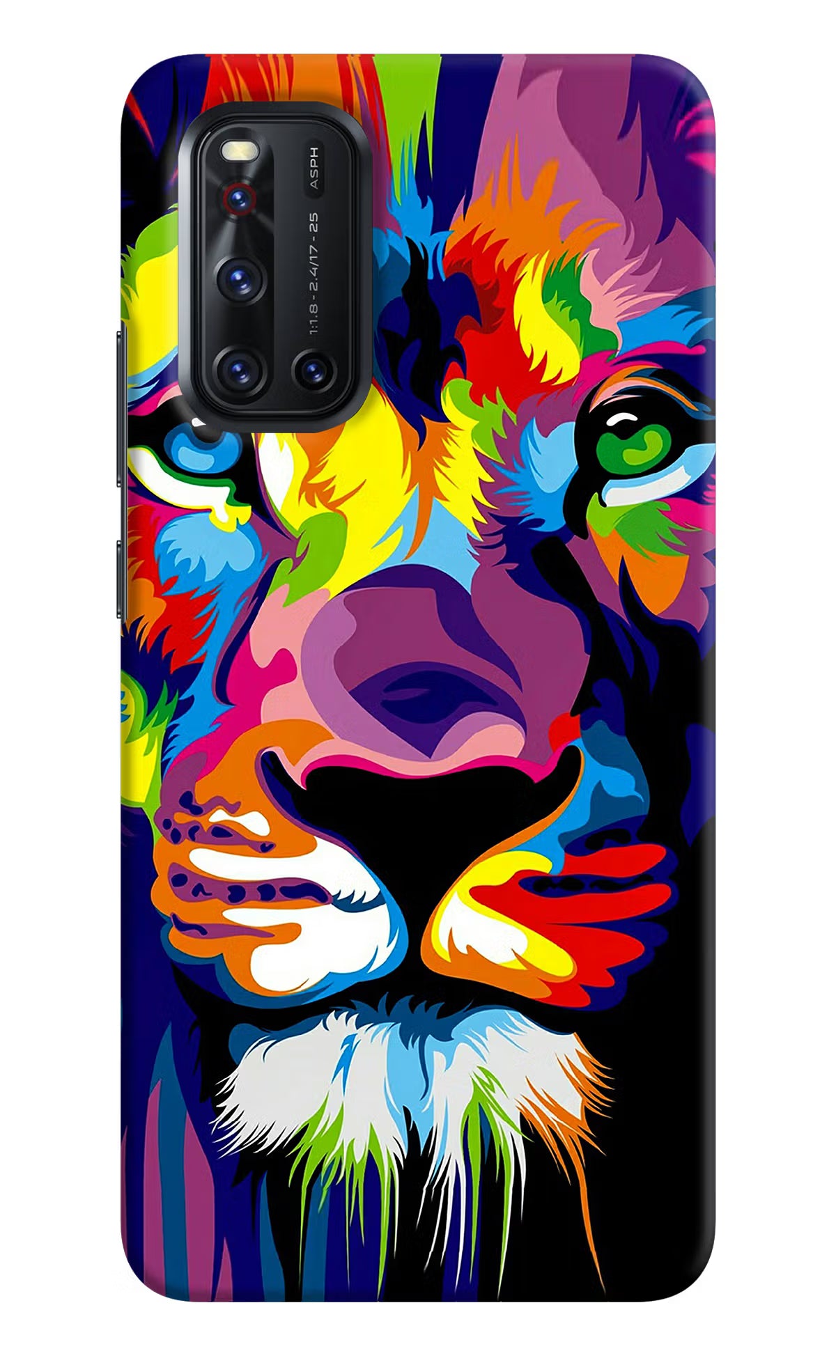 Lion Vivo V19 Hard Case Back Cover by Casekaro