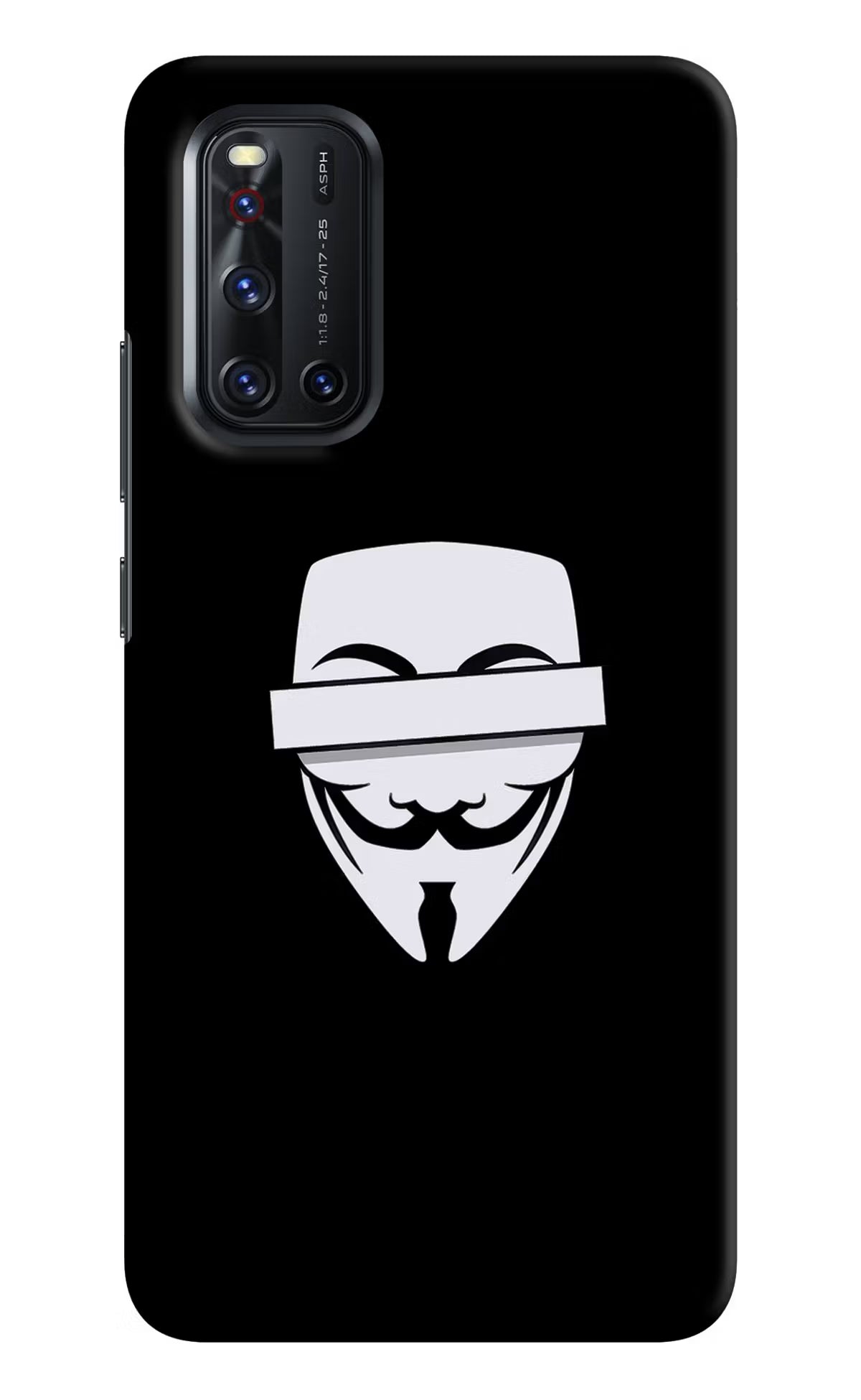 Anonymous Face Vivo V19 Hard Case Back Cover by Casekaro