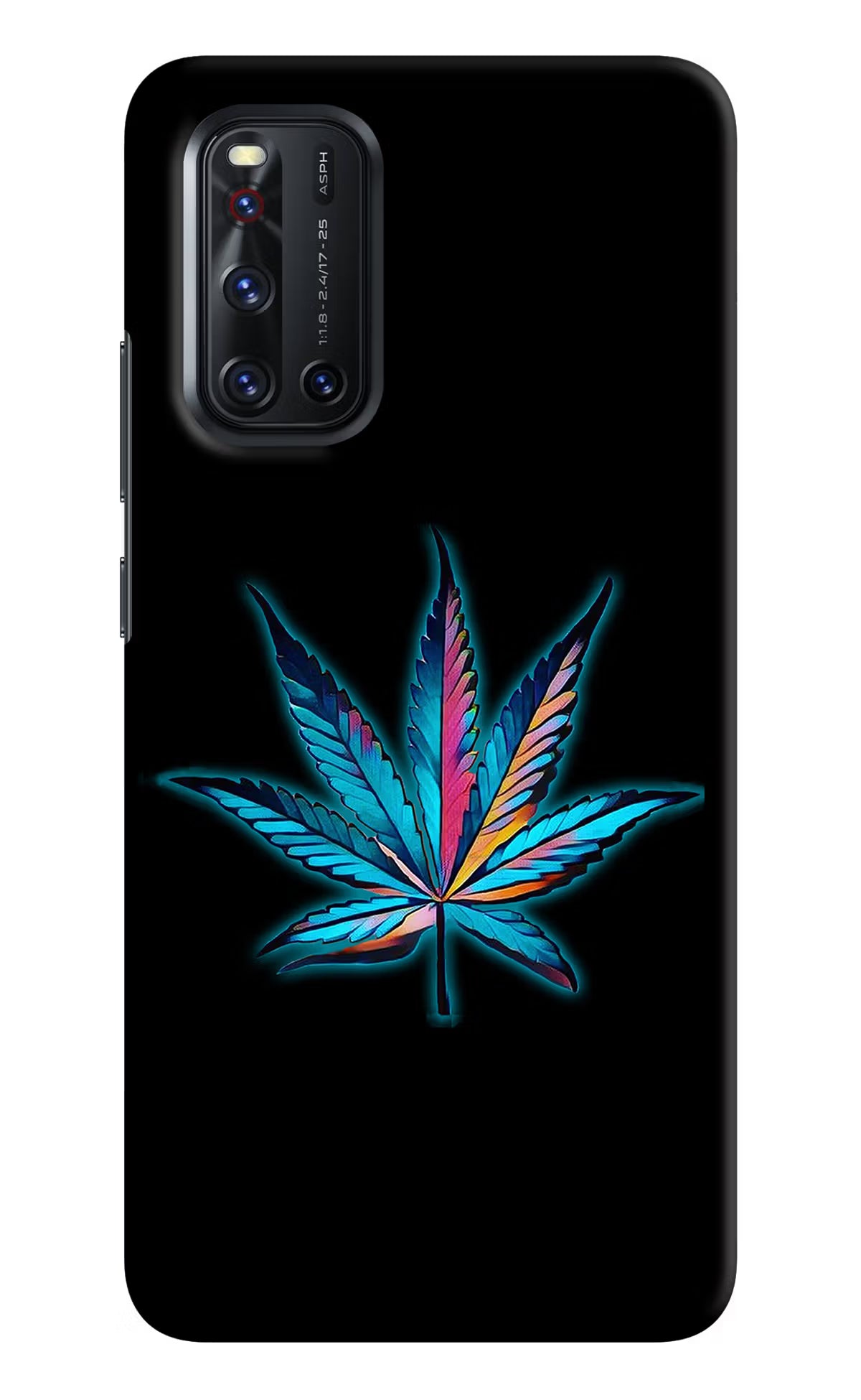Weed Vivo V19 Hard Case Back Cover by Casekaro