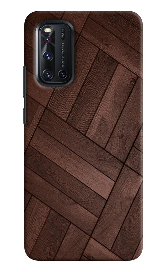 Wooden Texture Design Vivo V19 Hard Case Back Cover by Casekaro