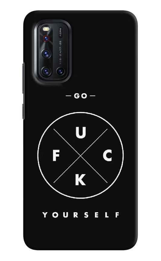 Go Fuck Yourself Vivo V19 Hard Case Back Cover by Casekaro