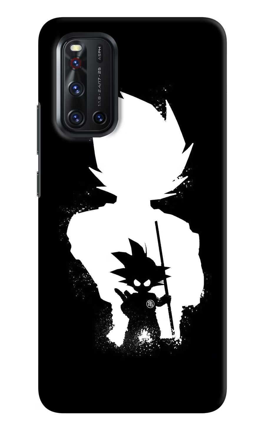 Goku Shadow Vivo V19 Back Cover, Hard case