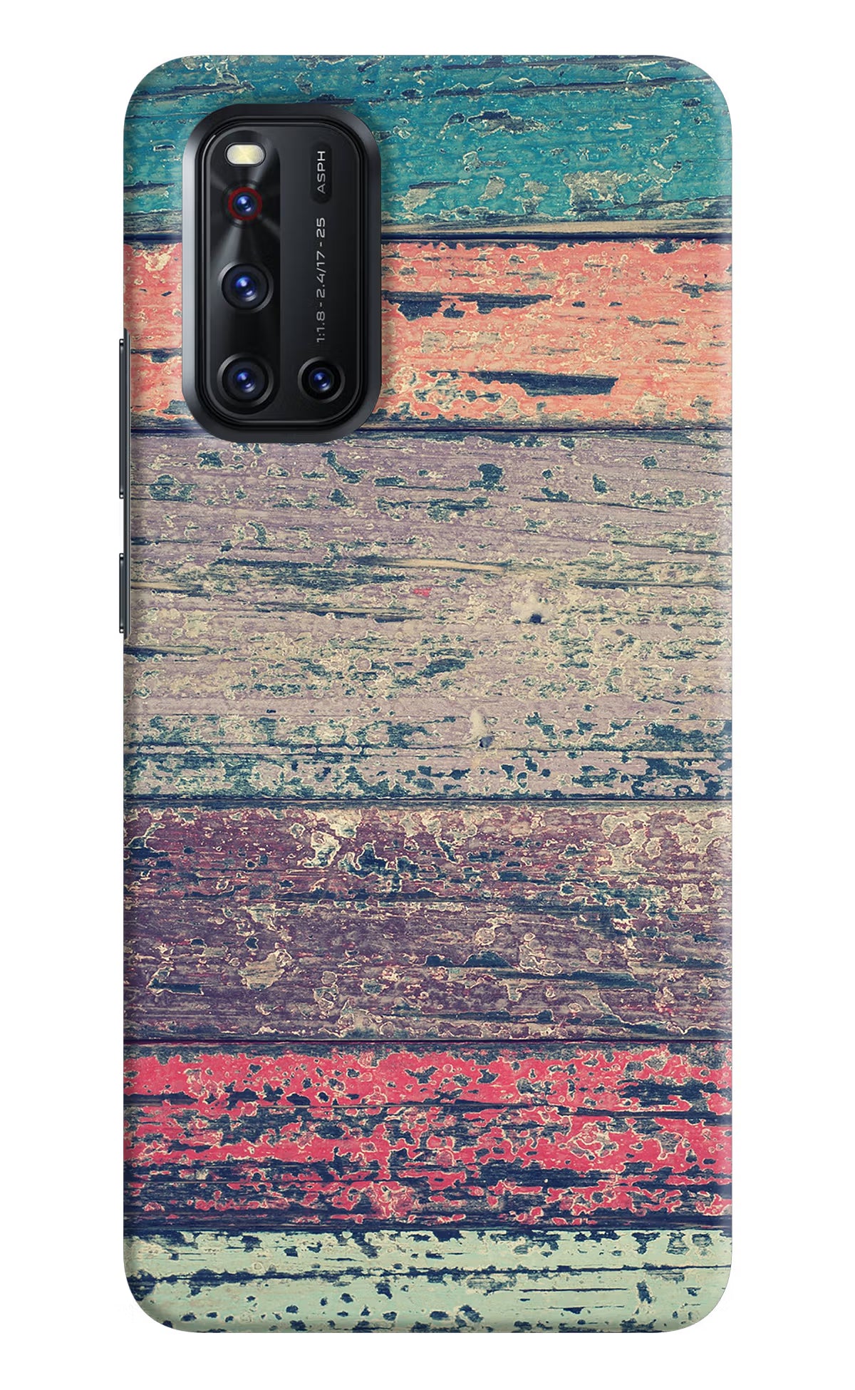 Colourful Wall Vivo V19 Hard Case Back Cover by Casekaro